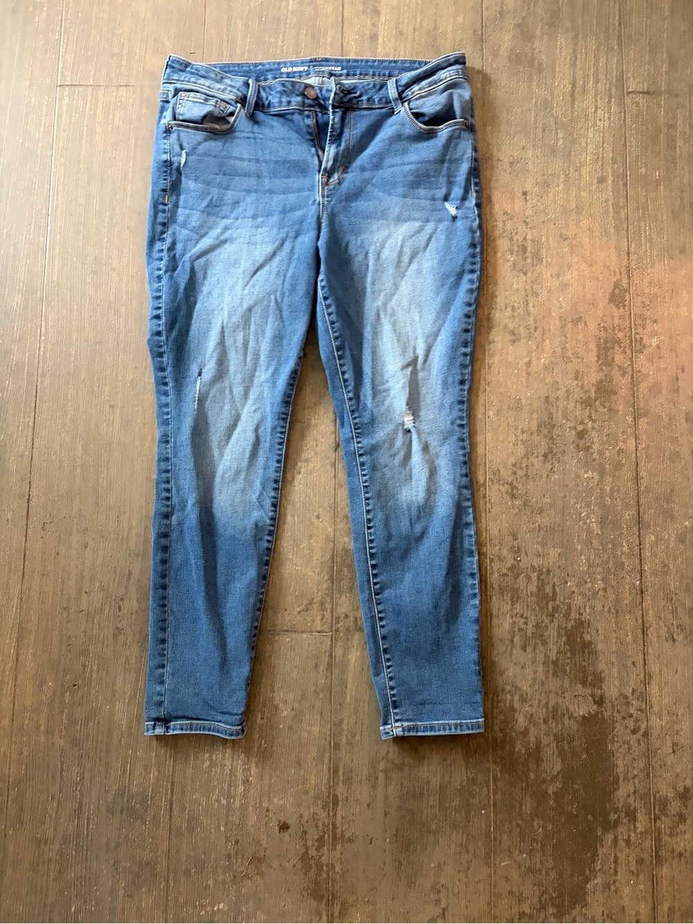 Old Navy Light Blue Rockstar Jeans